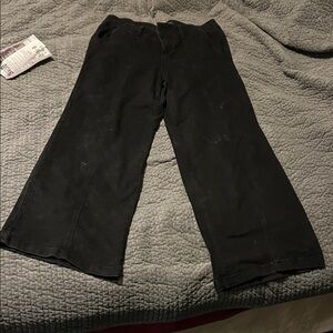 Elegant Black Wide Leg Women's Pants